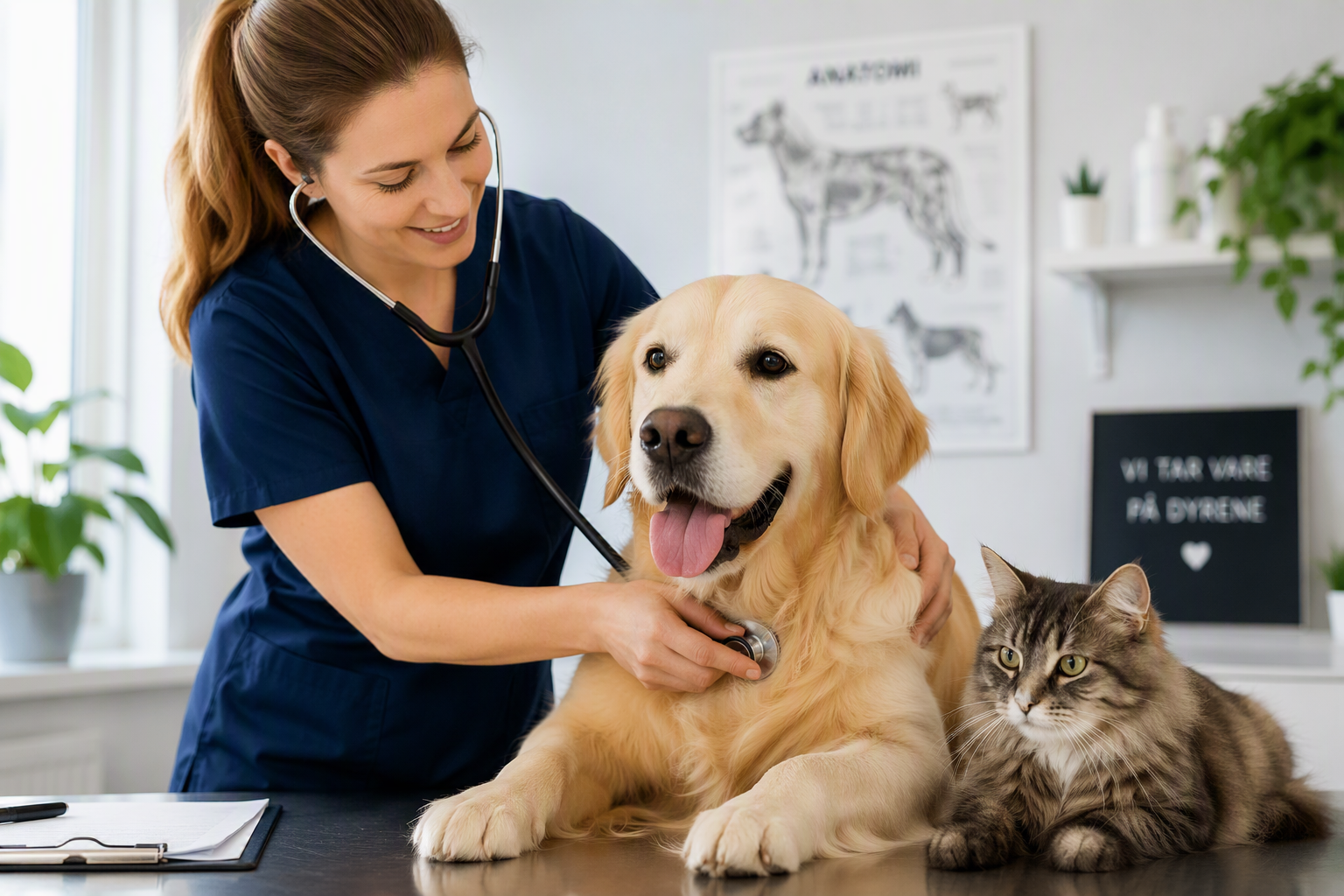 Veterinæren – dyrenes lege og en viktig støttespiller for dyreeiere